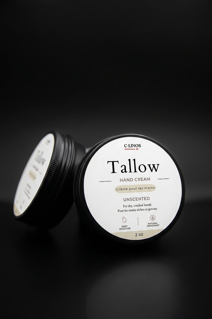 2 oz Whipped Tallow Cream - Unscented