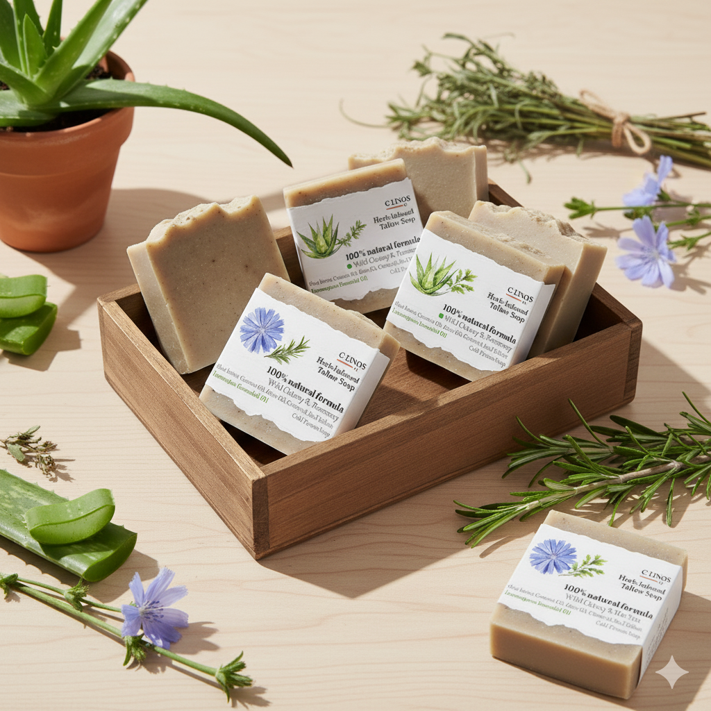 Herbal Tallow Soaps